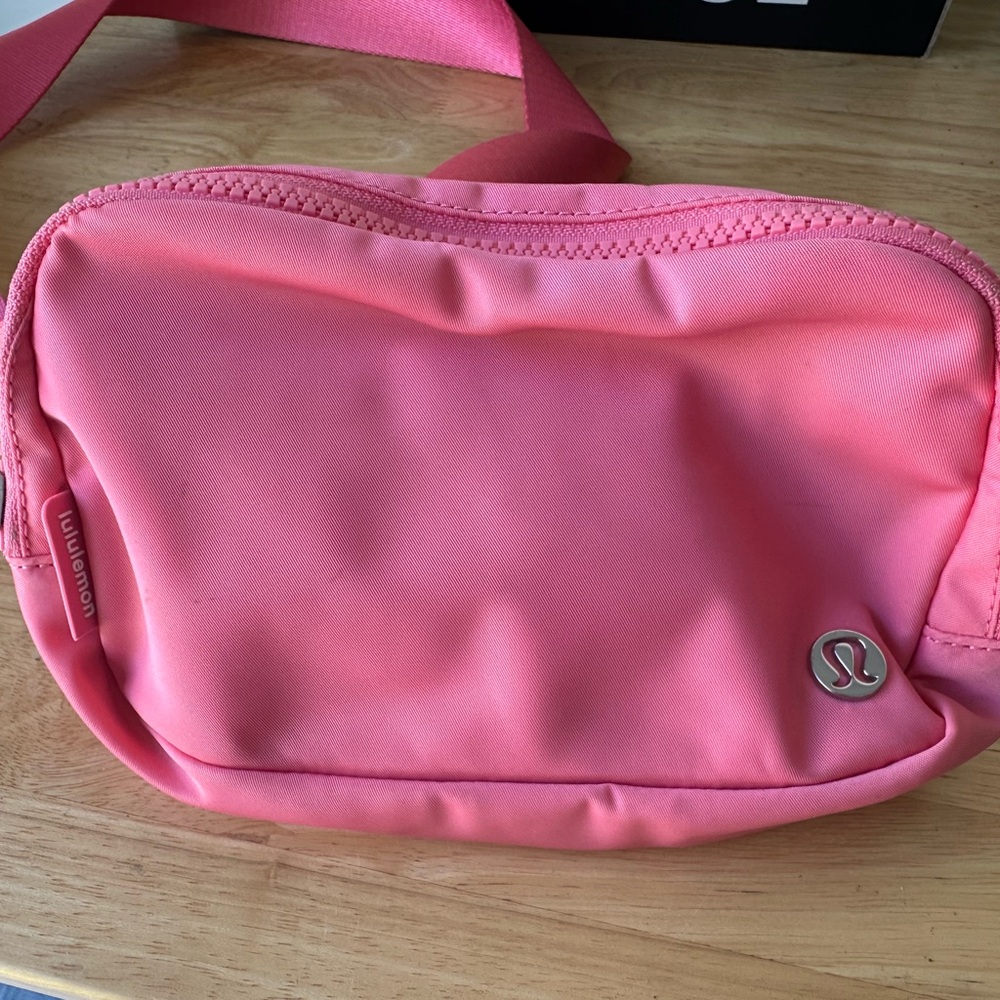 lululemon athletica Coral Pink Crossbody Bag